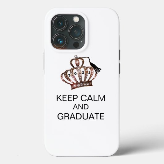 2022年度クラス – 「保Calm and Graduate」 Case-Mate iPhoneケース (裏面)