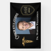 2022年度医学部博士号取得 横断幕 (縦)