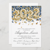 2022年度卒業パーティー招待状 招待状 (正面/裏面)