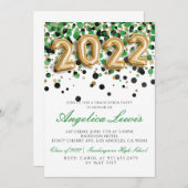 2022年度卒業パーティー招待状 招待状 (正面/裏面)