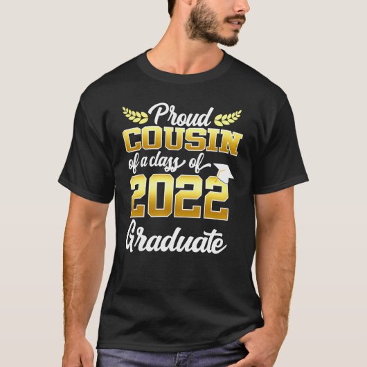 2022年度卒業生の誇りある従兄弟・先輩22 Tシャツ (正面)