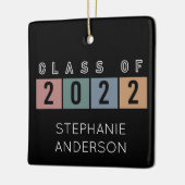 2022年度学校卒業式ギフトのクラス セラミックオーナメント (左)