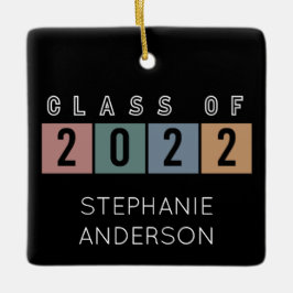 2022年度学校卒業式ギフトのクラス セラミックオーナメント
