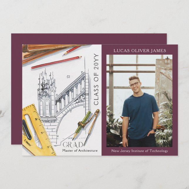 2022年建築技術者の卒業クラス (正面/裏面)