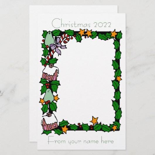 2022年文房具 便箋 (正面/裏面)