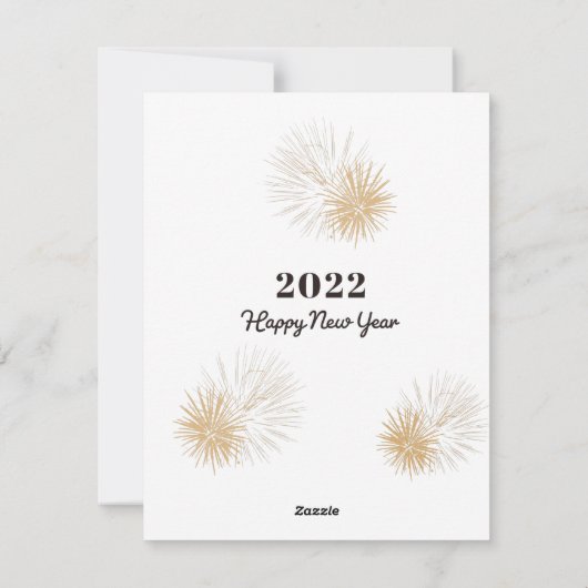 2022年新年おめでとう シーズンカード (裏面)