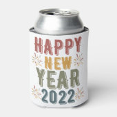 2022年新年おめでとう 缶クーラー (缶正面)