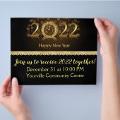 2022年新年お祝い チラシ (手)