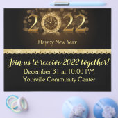 2022年新年お祝い チラシ (シングル)