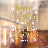  2022年新年のおめでとう ウィンドウサイン (シート2)