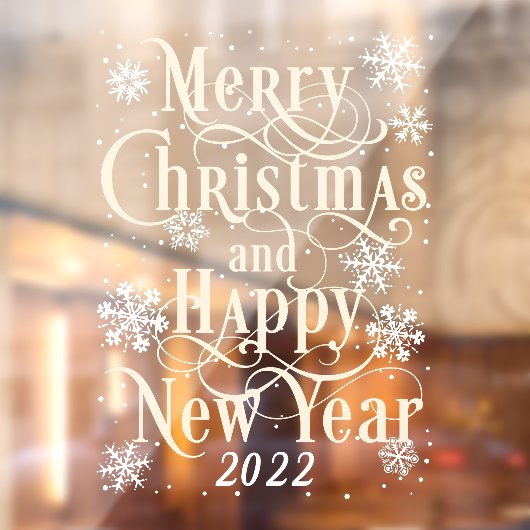  2022年新年のお目出度う ウィンドウサイン (シート2)