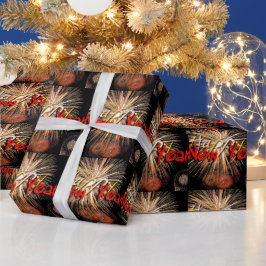 2022年新年の花火ラッピングP ラッピングペーパー