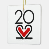 2022年新年 セラミックオーナメント (左)