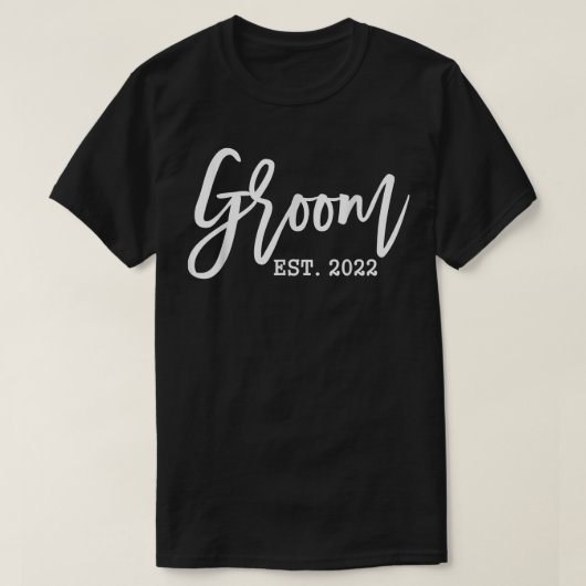 2022年新郎的裝扮 Tシャツ (デザイン正面)