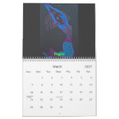 2022年暦～ヨガ カレンダー (3月 2027)