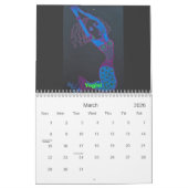 2022年暦～ヨガ カレンダー (3月 2026)