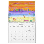 2022年暦～喜びを楽しむ カレンダー (1月 2027)