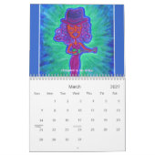 2022年暦～祝女性 カレンダー (3月 2027)