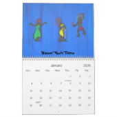 2022年暦～祝女性 カレンダー (1月 2026)