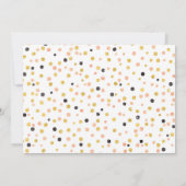 2022年書道の卒エレガント業写真2022年度 招待状 (裏面)