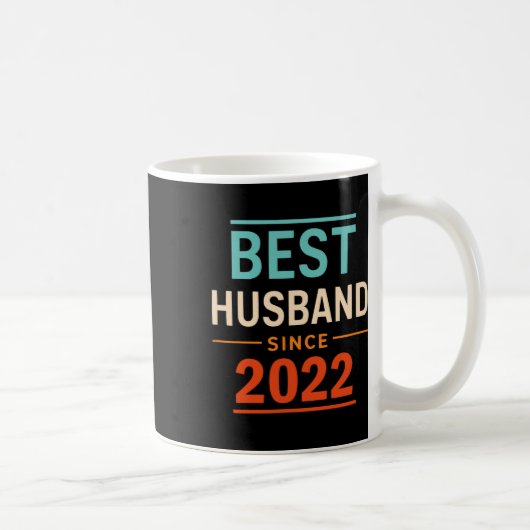 2022年最高の2周年を迎え結婚て夫 コーヒーマグカップ (右)