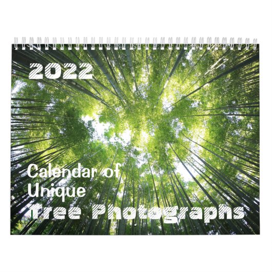 2022年木ユニーク写真の暦カスタマイズ カレンダー (カバー)