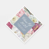 2022年水彩画フローラ卒業 スタンダードランチョンナプキン (角)
