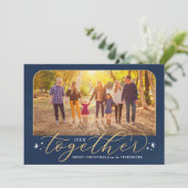 2022年海軍と金ゴールド家族の写真 シーズンカード (スタンド正面)