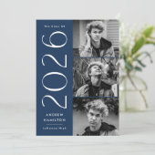 2022年海軍モダン3写真卒業パーティー 招待状 (スタンド正面)