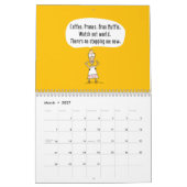 2022年漫画カレンダー「社会不安」 カレンダー (3月 2027)