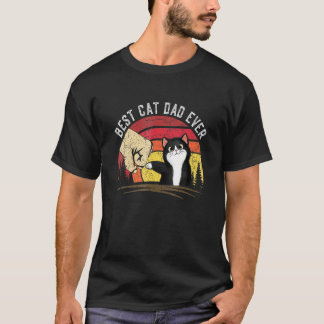 2022年父の日 猫パパ 史上最高の猫のお父さん Tシャツ