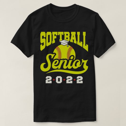 2022年版ソフトボール後期卒業生 Tシャツ (デザイン正面)