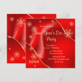 2022年素敵な大晦日パーティー 招待状 (正面/裏面)
