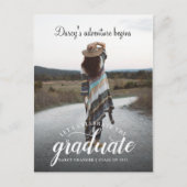 2022年素朴の卒業写真クラス 案内ポストカード (正面)