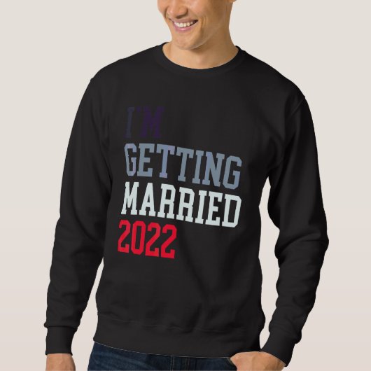 2022年結婚式 新郎 新婦用 スウェットシャツ (正面)
