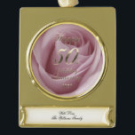 2022年結婚金五十周年 ゴールドプレートバナーオーナメント<br><div class="desc">金結婚金創立50周年、2022年ユニーク記念ギフト結婚、バナーオーナメント</div>