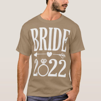 2022年花嫁2022年結婚したかわいいア結婚ノ Tシャツ