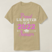 2022年誇りを持ったの卒業クラスの実姉 Tシャツ (デザイン正面)