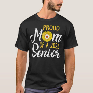 2022年誇りを持ったシニアヒマワリの母 Tシャツ