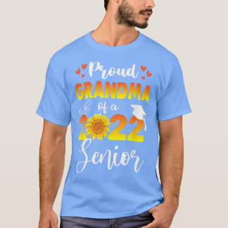 2022年誇りを持った先輩ひまわり院生のおばあちゃん Tシャツ
