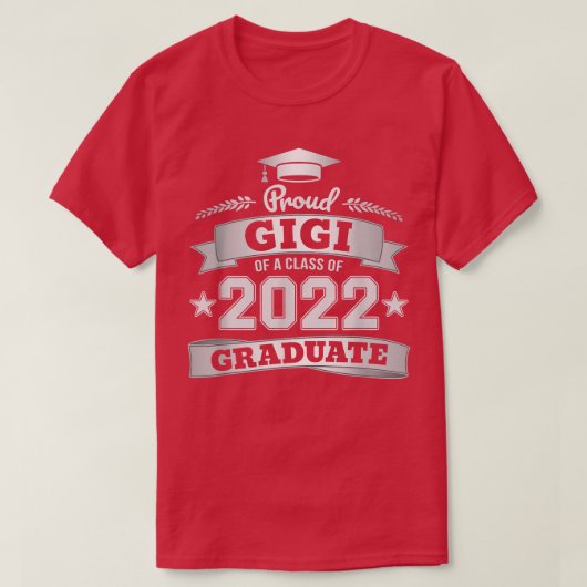 2022年誇りを持った卒卒業クラス技芸 Tシャツ (デザイン正面)