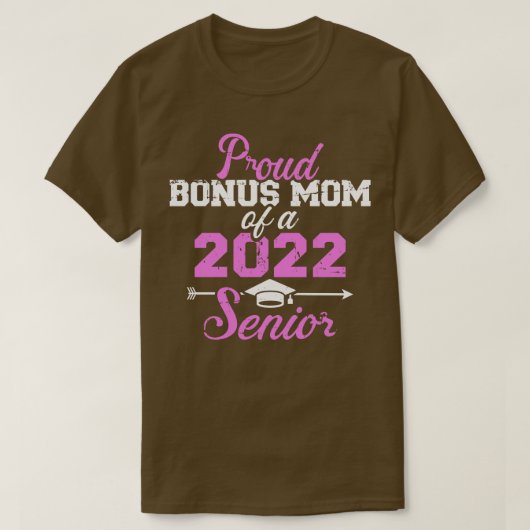 2022年誇りを持った卒業クラス2の継母 Tシャツ (デザイン正面)