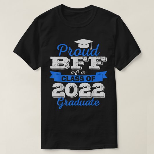 2022年誇りを持った卒業クラス2022卒業F Tシャツ (デザイン正面)