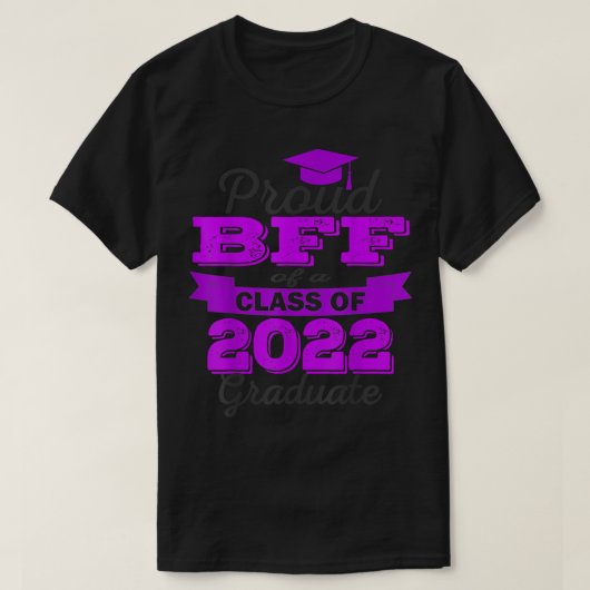 2022年誇りを持った卒業クラス2022卒業F Tシャツ (デザイン正面)