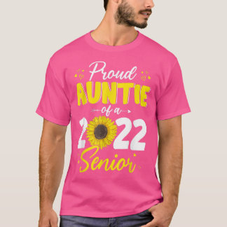 2022年誇りを持った卒業サンフロの叔母 Tシャツ