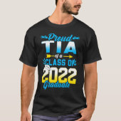 2022年誇りを持った卒業シニア2022クラスのティア Tシャツ (正面)