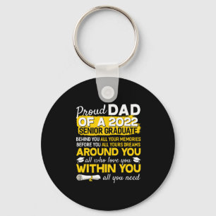2022年誇りを持った卒業シニア22のパパ キーホルダー