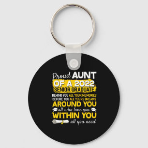 2022年誇りを持った卒業シニア22歳の叔母 キーホルダー