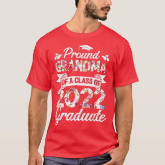 2022年誇りを持った卒業シャツSeクラスのおばあちゃん Tシャツ