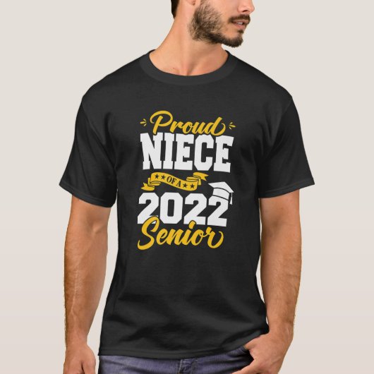 2022年誇りを持った卒業生の姪 Tシャツ (正面)